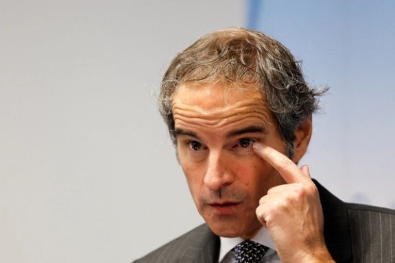 Director General of the International Atomic Energy Agency (IAEA) Rafael Grossi holds a press conference on the opening day of a quarterly meeting of the agency's 35-nation Board of Governors in Vienna, Austria, November 22, 2023.
