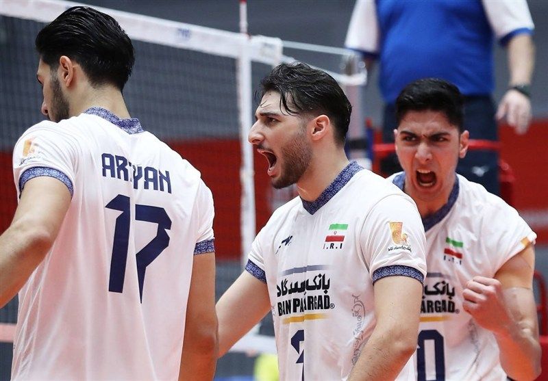 تیم ملی والیبال ایران برابر قزاقستان در مسابقات قهرمانی جهانی زیر ۲۱ سال پیروز شد