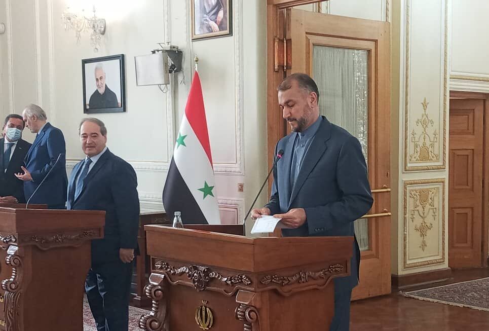 Iran's Says Relations Between Arab States And Israel Bad For Region