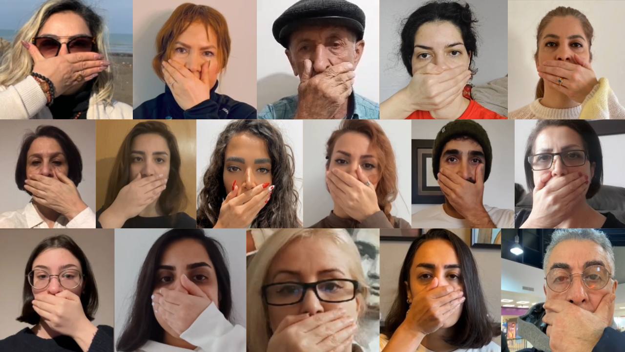 حمایت از ارژنگ مرتضوی برای نمایش خفقان در ایران، در کشورهای مختلف ادامه دارد