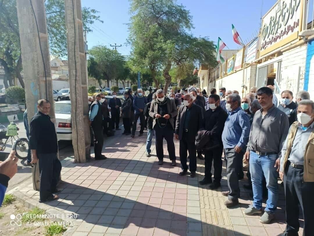 تجمع سراسری بازنشستگان تامین اجتماعی در اعتراض به پایین بودن مستمری