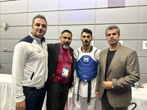 تکواندوی قهرمانی جهان؛ امیرسینا بختیاری به مدال برنز رسید