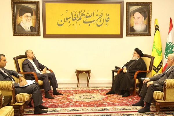 Iran’s Foreign Minister Meets Hezbollah Leader Amid Hamas-Israel War