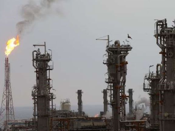 Iran's gas production facility on the Persian Gulf