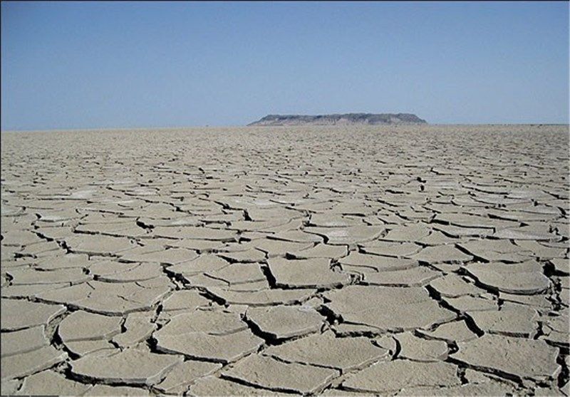 A nature reserve in Iran's Sistan turned into desert