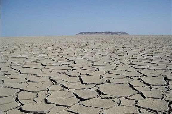 A nature reserve in Iran's Sistan turned into desert