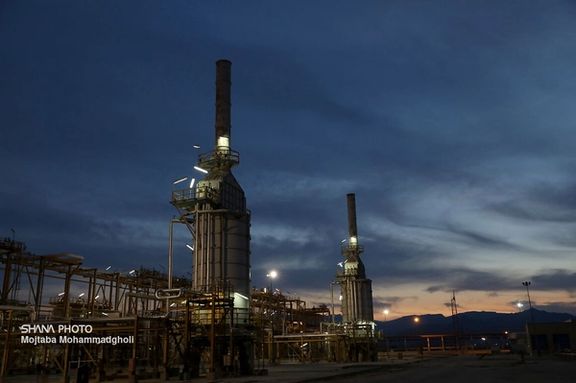 A view from Parsian Gas Refining Company in Fars province (November 2023)