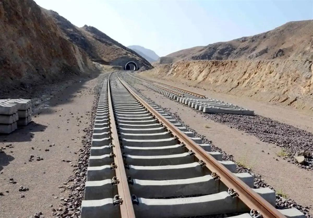 Part of the incompletes Astara-Rasht railroad in 2023