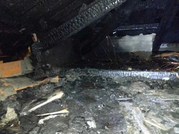 خانه امیر عابدزاده در اسپانیا در آتش سوخت