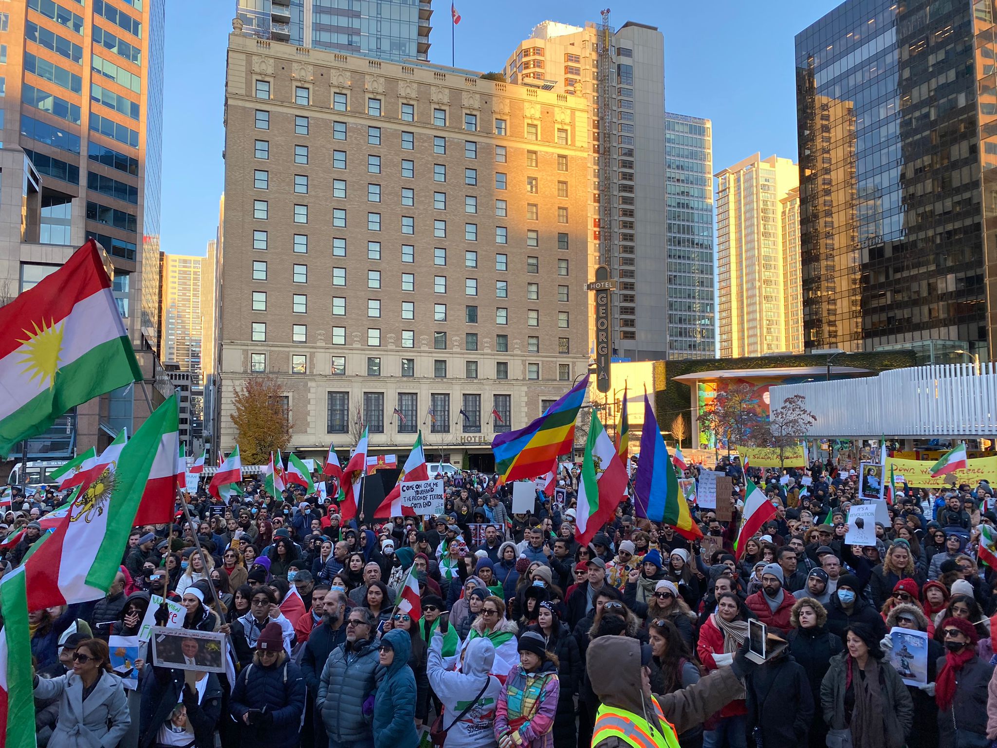 Thousands Abroad March To Condemn Iran’s Crackdown On Protests