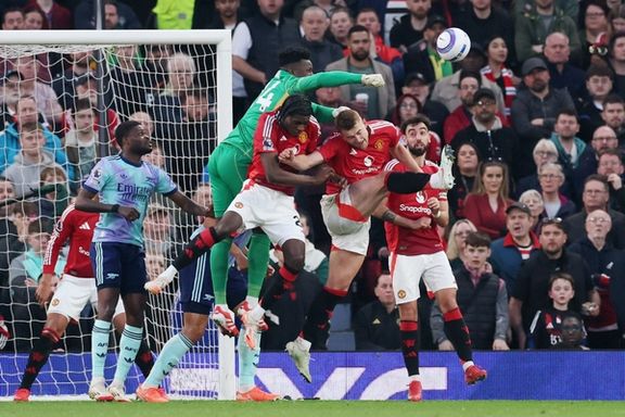 منچستریونایتد ۱-۱ آرسنال؛ شیاطین سرخ قهرمانی لیورپول را جلو انداختند