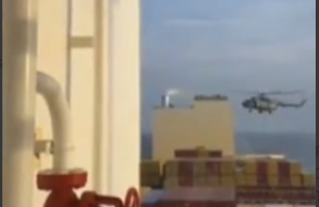 IRGC Seizes 'Israeli-Affiliated' Cargo Ship Near Strait Of Hormuz