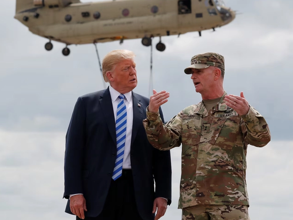 پیام یک مقام دولتی معترض: حکومت مردم را به رگبار بسته، ترامپ باید وارد عمل شود