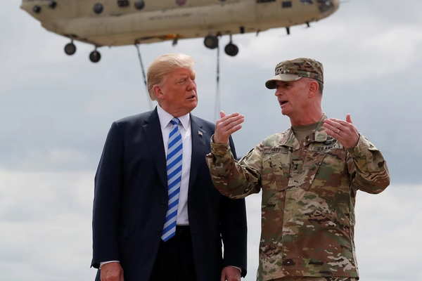 پیام یک مقام دولتی معترض: حکومت مردم را به رگبار بسته، ترامپ باید وارد عمل شود