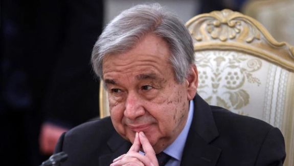 غوتيريش يمتنع عن تأكيد صحة التصريح المنسوب إليه حول "إسقاط النظام الإيراني"