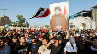 Iraqi Protesters Enter Baghdad's Green Zone To Reject Iran’s Interference
