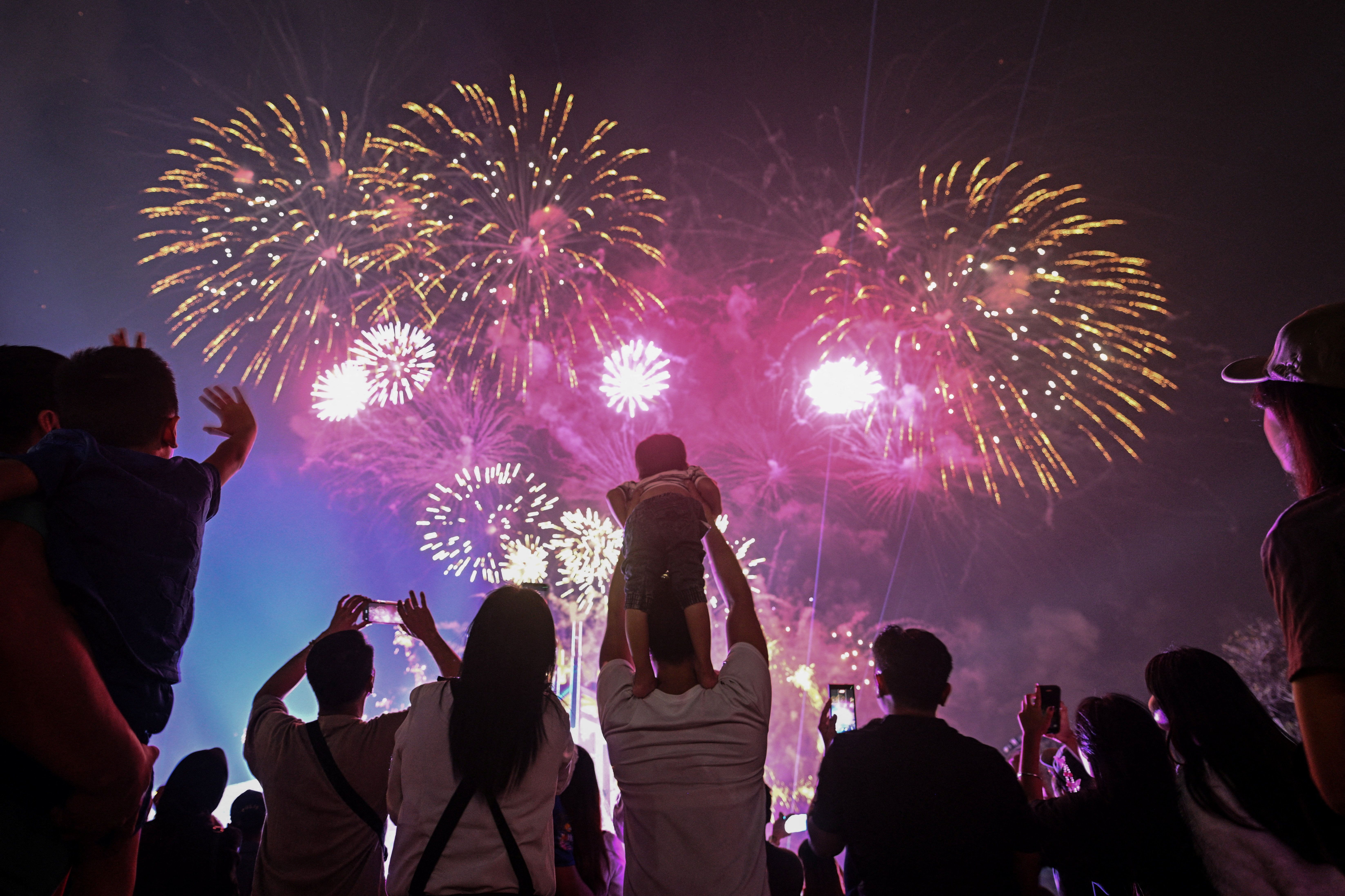 جشن سال نو میلادی در فیلیپین