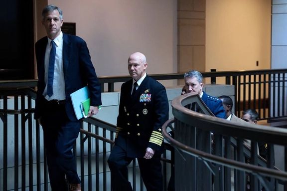 دریادار بردلی در سنای آمریکا