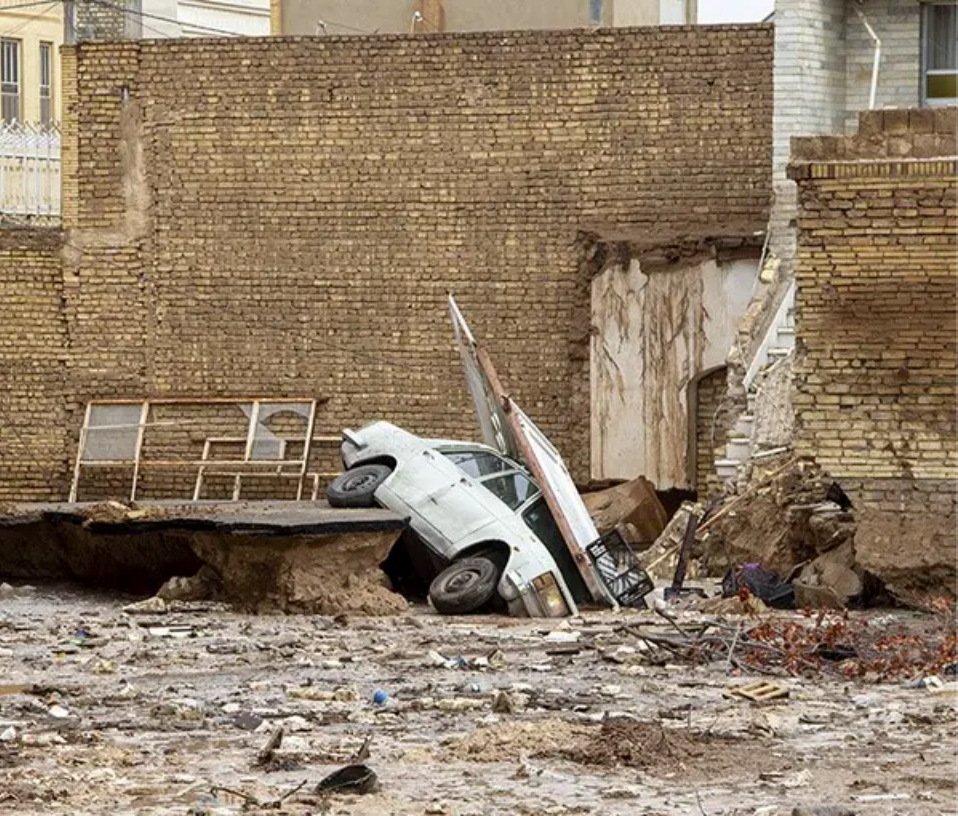 People Protest To President Raisi During His Visit To Flood-Hit Areas 