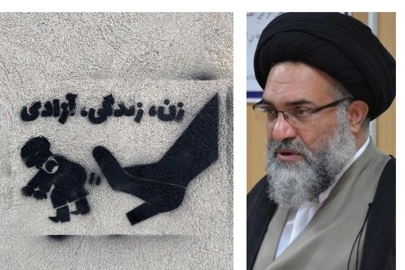 نماینده خامنهای: کسانی که علیه نظام دیوارنویسی میکنند عاقبت به خیر نمیشوند