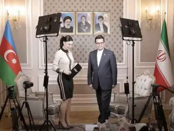 إقالة سفير إيران لدى أذربيجان بعد ظهوره في مقابلة مع إعلامية غير محجبة