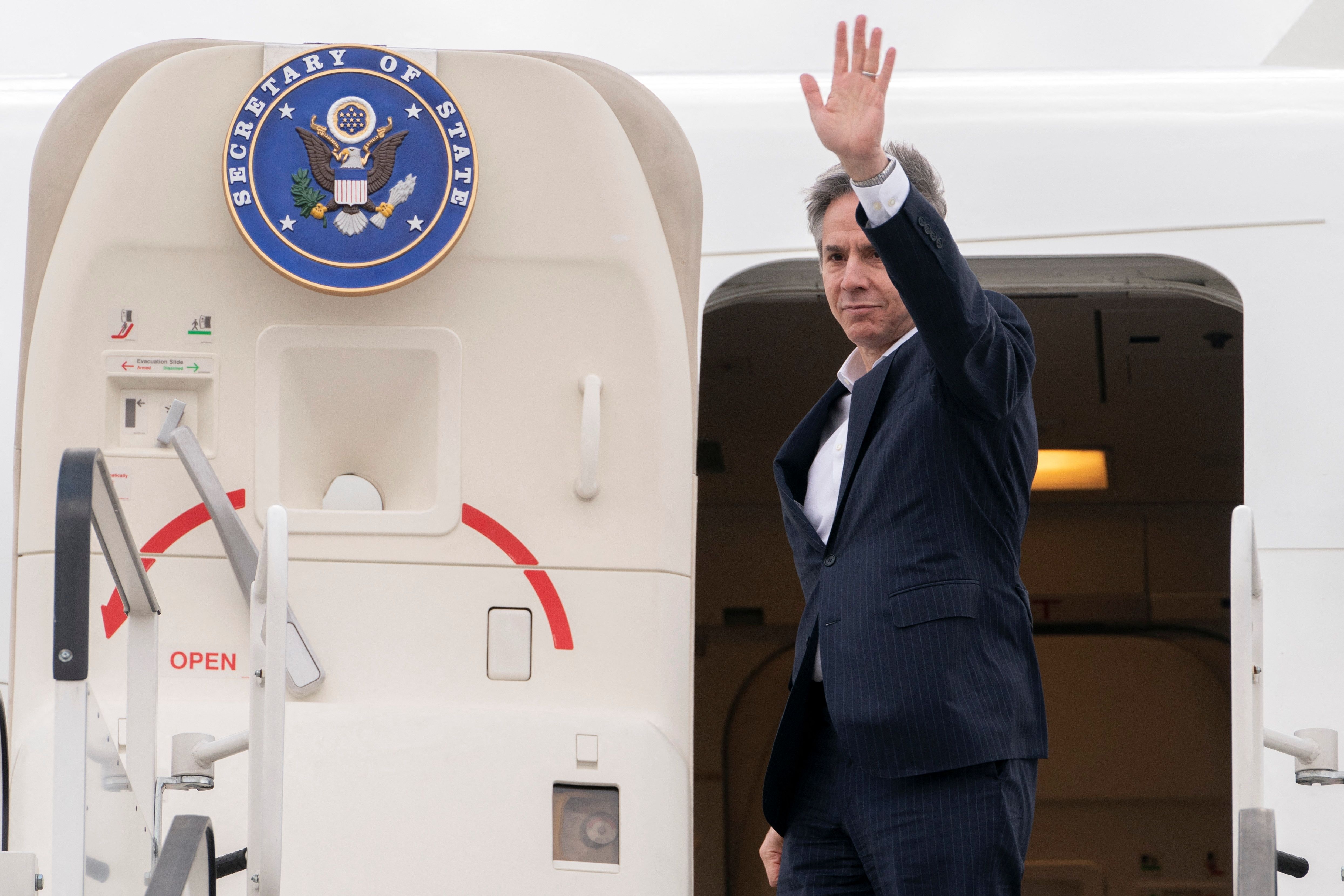 Blinken Headed To Middle East To Talk Iran, Russia