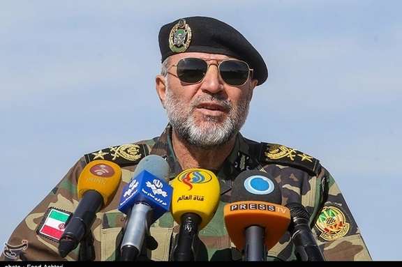 Kioumars Heydari, the commander of the Ground Forces of Iran’s Army