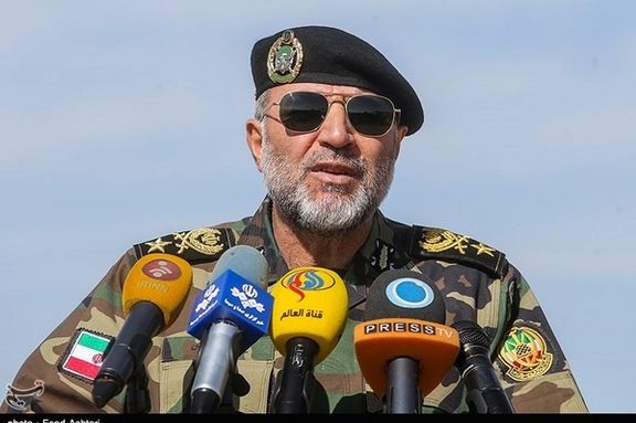 Gen. Kyumars Haydari, commander of the Iranian army’s ground forces (undated)