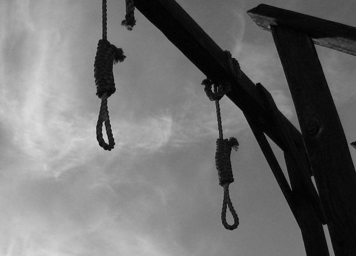 منظمة حقوقية:إيران تنفذ حكم الإعدام بحق 6 أفراد بينهم امرأة ومواطنين عربي وبلوشي