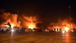 Israel Hits Targets In Syria, SAM Missile Explodes In Its Airspace