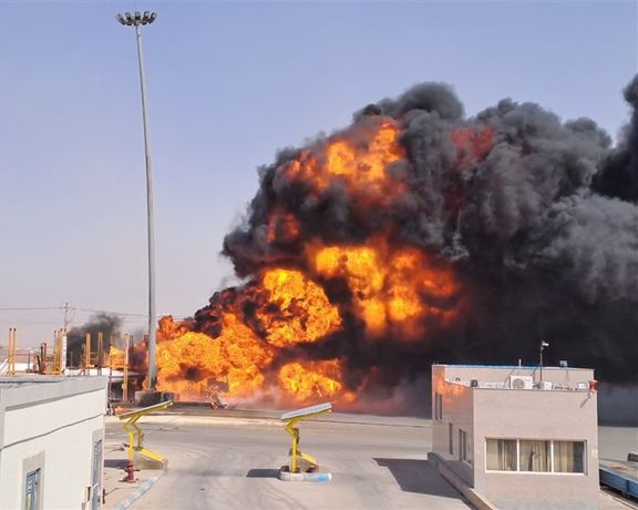 استانداری خراسان رضوی از مهار آتشسوزی مهیب در گمرک دوغارون خبر داد