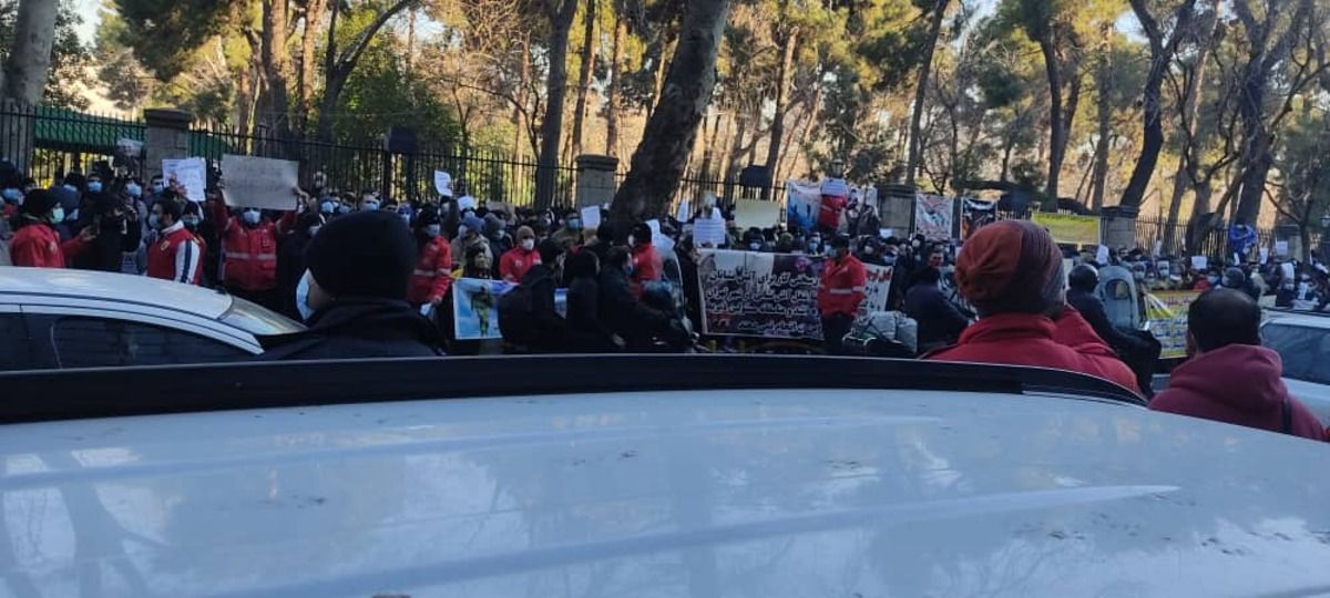 Firefighters Hold Protest In Tehran Demanding Higher Pay