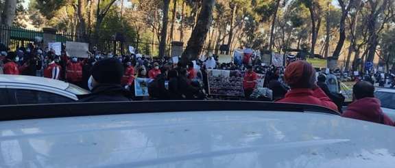 Firefighters protested in several cities in January demanding higher pensions.