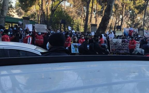 Firefighters Hold Protest In Tehran Demanding Higher Pay
