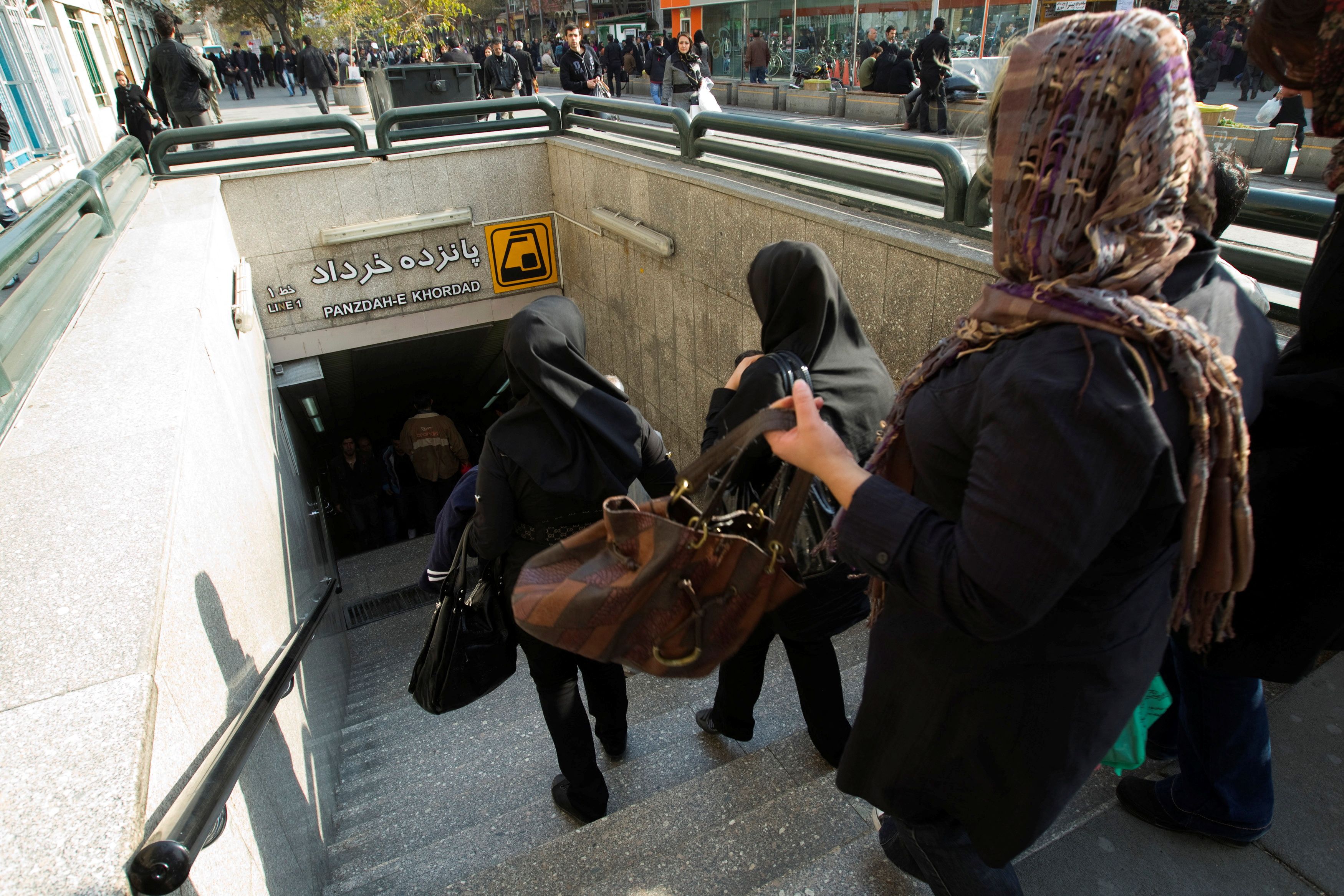 Hijab Enforcers In Iran Frisk Citizens