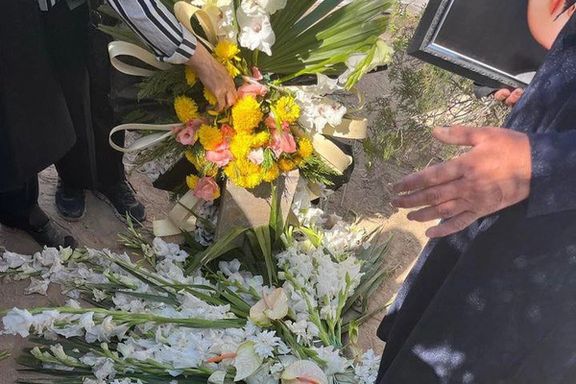 تصویری از مزار آرمیتا گراوند در بهشتزهرای تهران