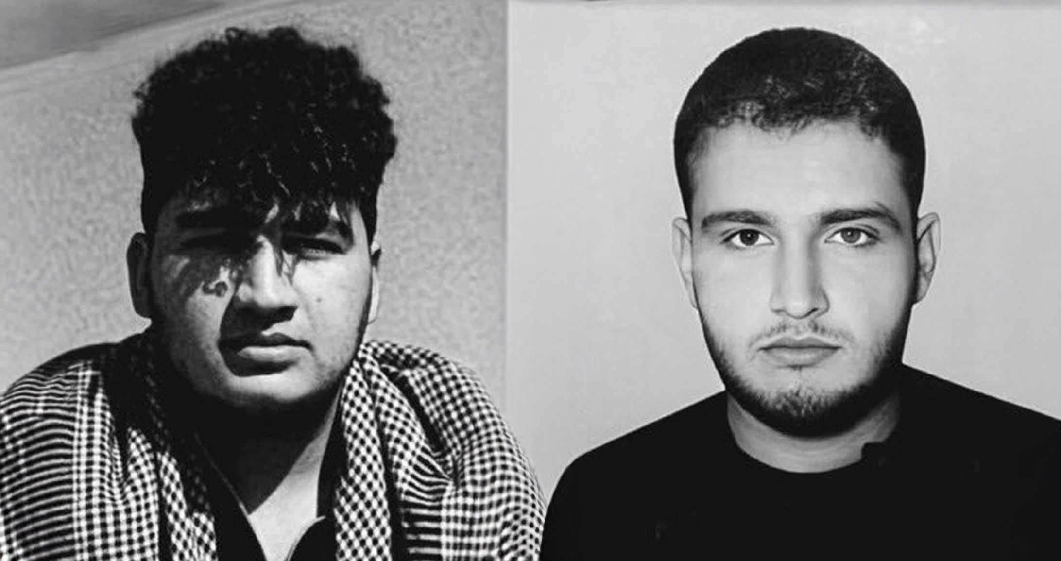 از راست به چپ: رسول کدیوریان، ۱۷ ساله، و رضا کدیوریان، ۲۰ ساله