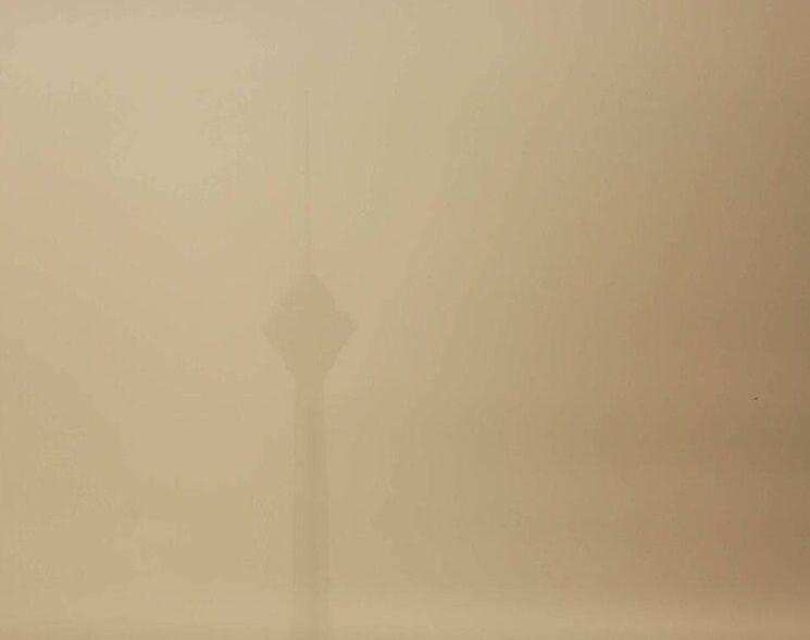 تهران آلوده‌ترین شهر جهان در روز جمعه بود