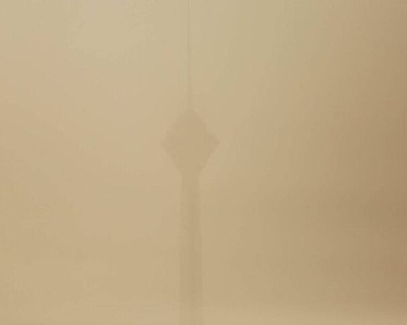 تهران آلودهترین شهر جهان در روز جمعه بود