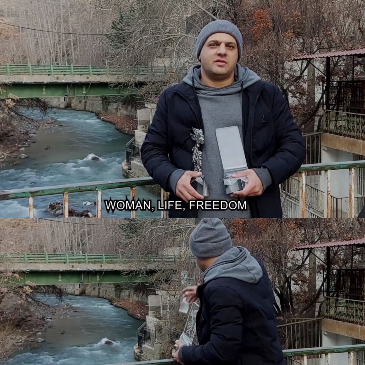 کاوه مظاهری سیمرغ‌هایش را در رودخانه انداخت و گفت دیگر «در این نظام آدم‌کش» فیلم نمی‌سازد