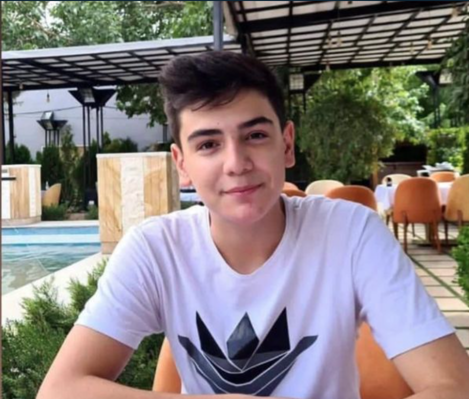 Abolfazl Adinezadeh who was killed by security forces at age of 16 in October 2022