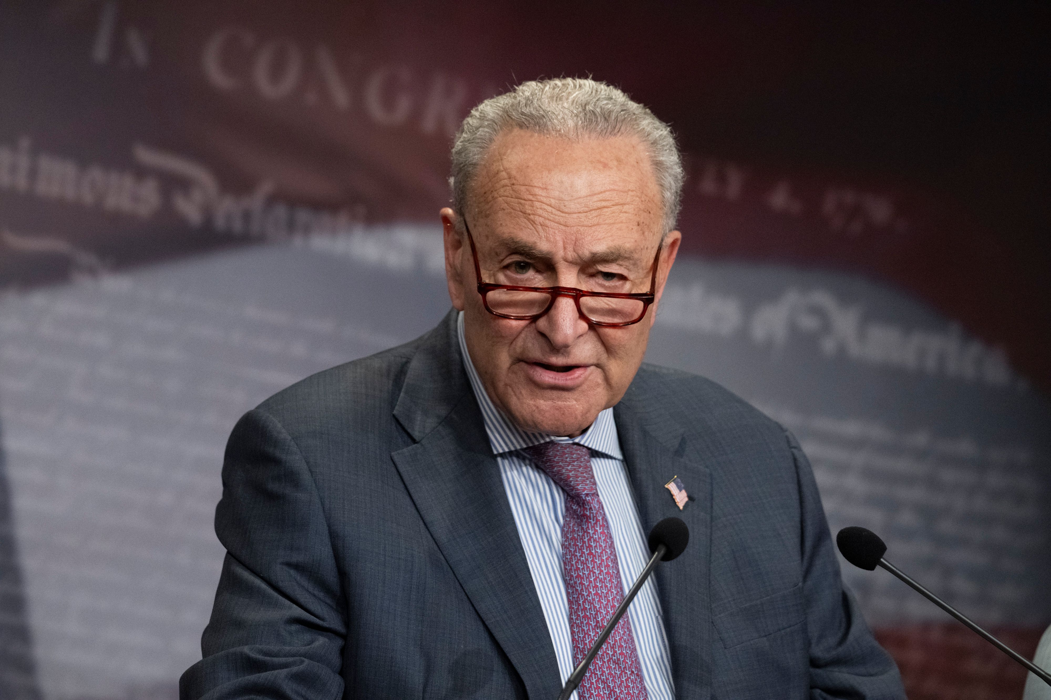 رهبر دموکرات‌های سنا: تعرفه‌های ترامپ سالی ۵ هزار دلار برای خانواده‌‌های آمریکا هزینه دارد