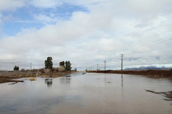 بارش باران در سیرجان و آبگرفتگی معابر شهری، نوامبر ۲۰۲۵