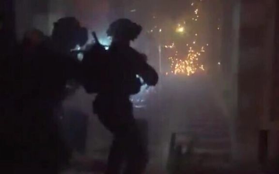 در پی حمله نیروهای اسرائیلی به مسجدالاقصی، میان اسرائیل و غزه تبادل آتش صورت گرفت