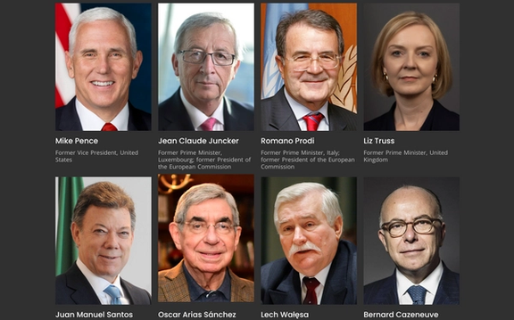 109 Former World Leaders Urge Blacklisting IRGC, Standing Up To Iran Regime