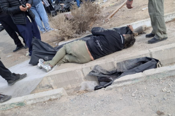 Iranian teen hid in body bag among slain protestors to survive - rights group