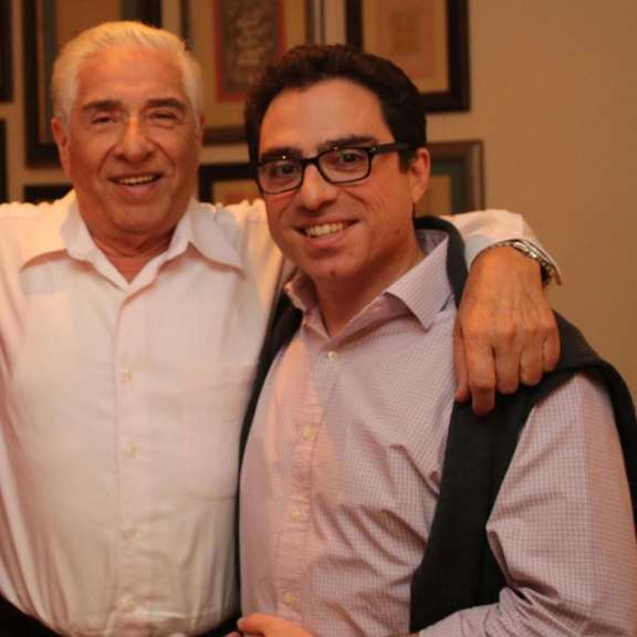 Imprisoned Iranian-Americans Siamak Namazi and his father Bagher Namazi