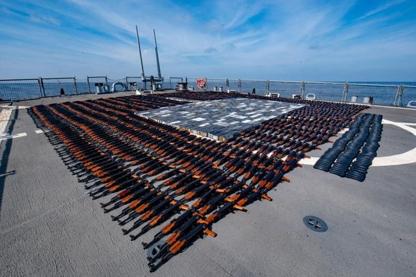 US Navy Seizes Illicit Weapons Originating From Iran Aboard A Vessel