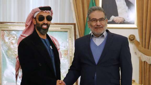 UAE and Iranian national security advisors meeting in Tehran. December 6. 2021
