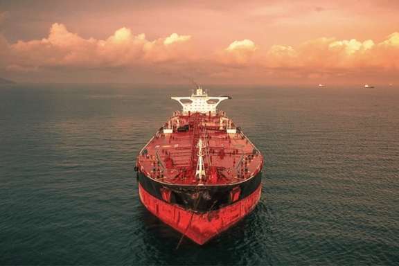 The Elva oil tanker believed to be involved in transporting Iranian oil to China.